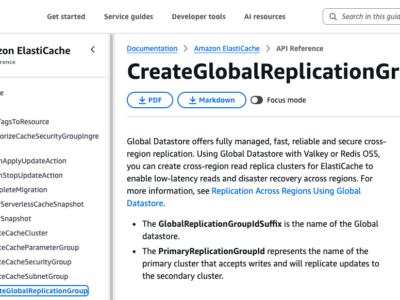 Applying Generative AI Workflows to API documentation – AWS